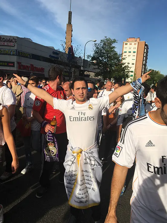 My visit to Santiago Bernabéu Stadium